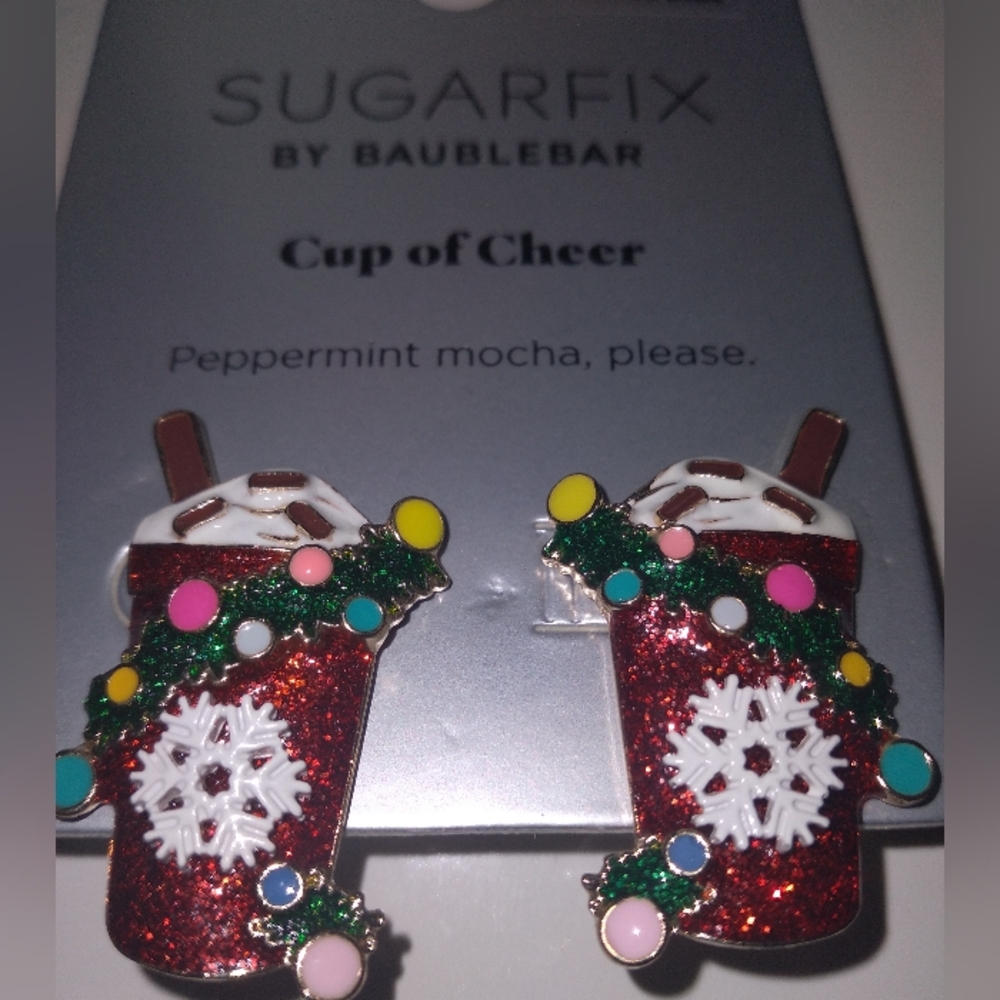 Babble Bar Cup Of Cheer Earrings